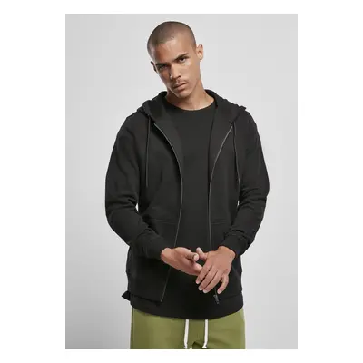 Základní Terry Zip Hoody černá