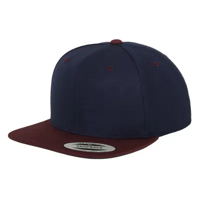 Klasický Snapback 2-Tone nvy/maroon