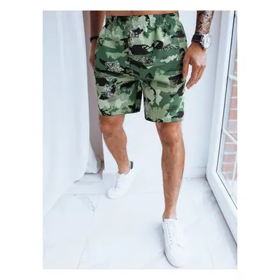 Pánské plavecké šortky Barva Camo-Khaki DSTREET