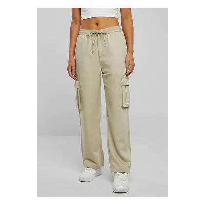 Dámské kalhoty Vicose Straight Leg Cargo Pants beton