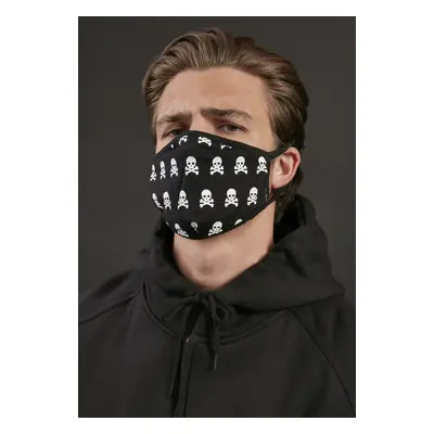 Skull Face Mask 2-Pack black/white