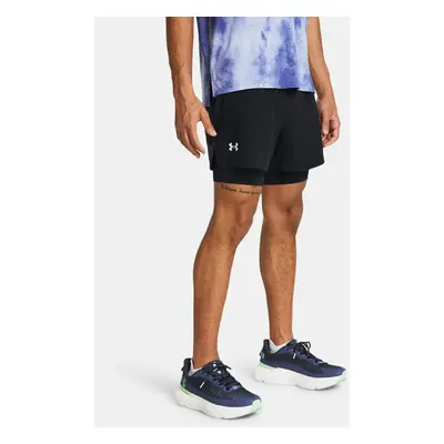 Pánské kraťasy Under Armour LAUNCH 5'' 2-IN-1 SHORTS