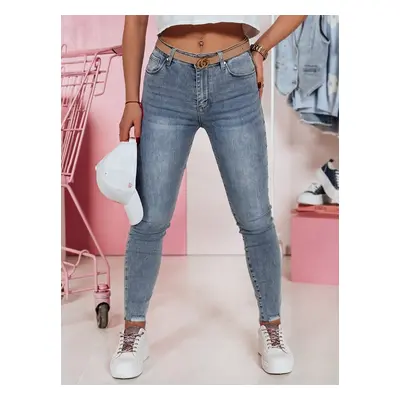 Spodnie damskie jeanskowe skinny SKINLENA Dstreet