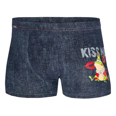 Boxerky Kiss Me 010/56 Navy