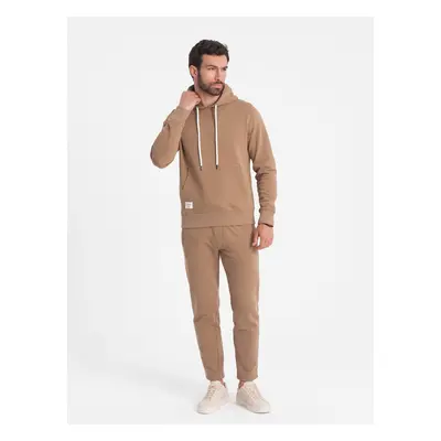 Ombre Men's tracksuit set kangaroo sweatshirt + pants