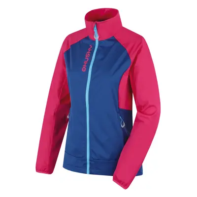 Dámská softshell bunda HUSKY Suli pink/blue