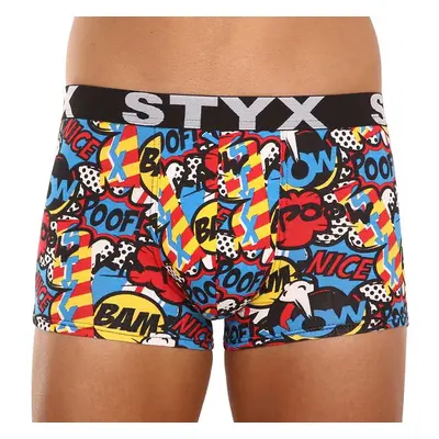 Pánské boxerky Styx art sportovní guma poof