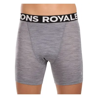 Pánské boxerky Mons Royale merino šedé