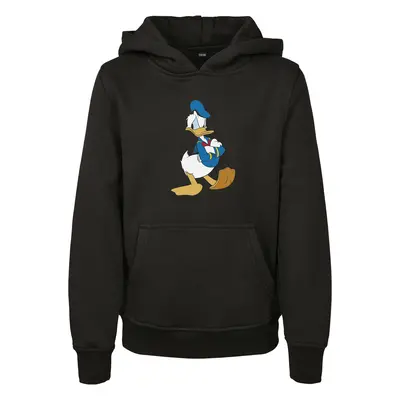 Dětská kačer Donald Pose Hoody černá