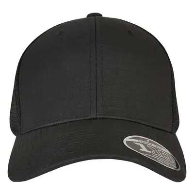 110 Flexfit Ripstop Mesh Cap černá