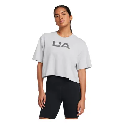 Dámské tričko Under Armour W BOXY CROP BRANDED SS