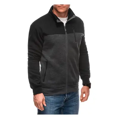 Edoti Men's hoodless sweatshirt