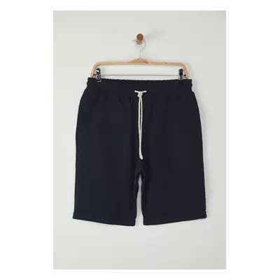 Trendyol Navy Blue Regular Shorts & Bermuda