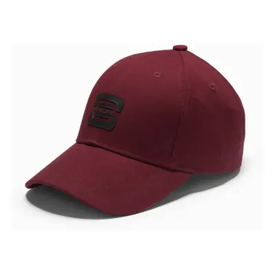 Ombre Men's baseball cap with logo - maroon