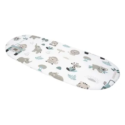 Medi Partners Fitted sheet for a stroller – cotton – Mint Zoo