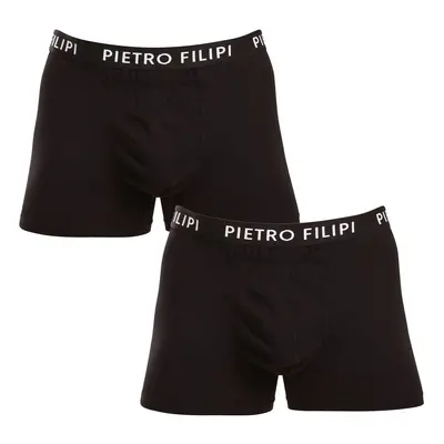 2PACK pánské boxerky Pietro Filipi černé