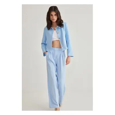 Trendyol Light Blue Trousers