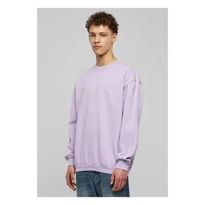 Heavy Terry Garment Dye Crew lila