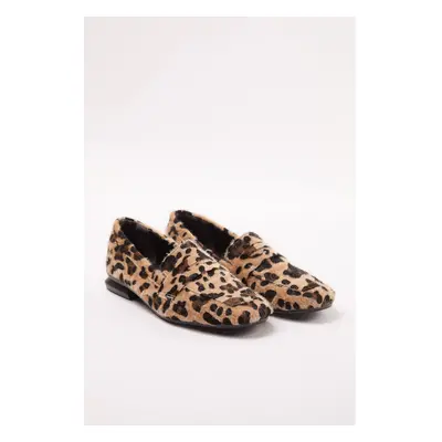 Trendyol Leopard Women Brown Loafer