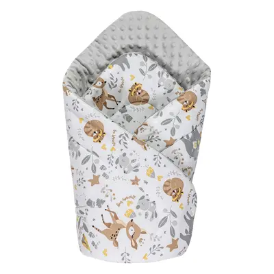 Medi Partners Double-Sided Baby Wrap Cotton + Minky