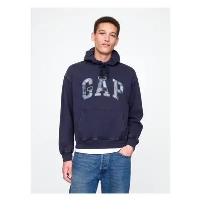 GAP Oversize mikina Patchwork Logo - Pánské