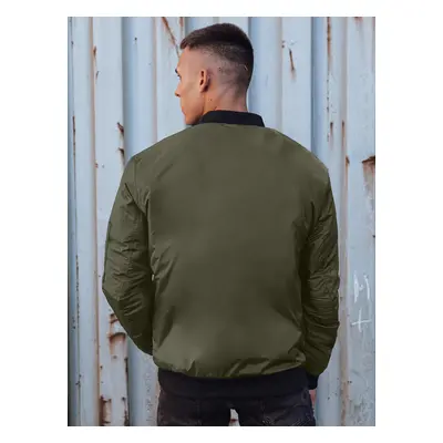 Kurtka męska bomber jacket zielona Dstreet