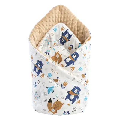 Medi Partners Double-Sided Baby Wrap Cotton + Minky