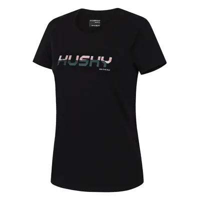 Dámské bavlněné triko HUSKY Tee Wild black