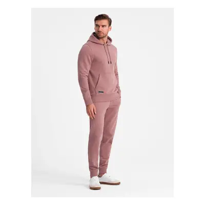 Ombre BASIC men's tracksuit set kangaroo sweatshirt + joggers