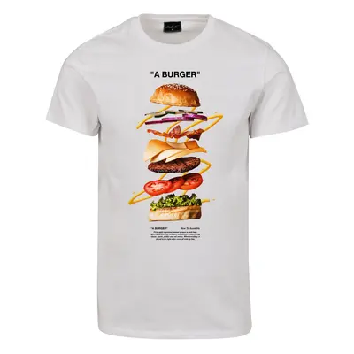 Burger Tee bílé