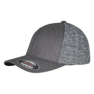 Flexfit Trucker Melange Mesh černá/šedá