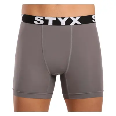 Pánské funkční boxerky Styx tmavě šedé