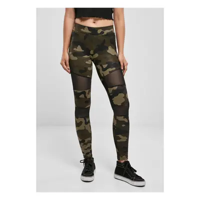 Dámské legíny Camo Tech Mesh woodcamo/blk