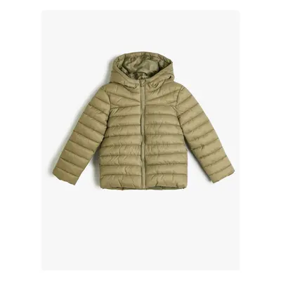 Koton Seasonal Coat Hooded with Pockets