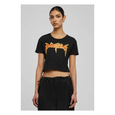 Badgirls Cropped Tee černé