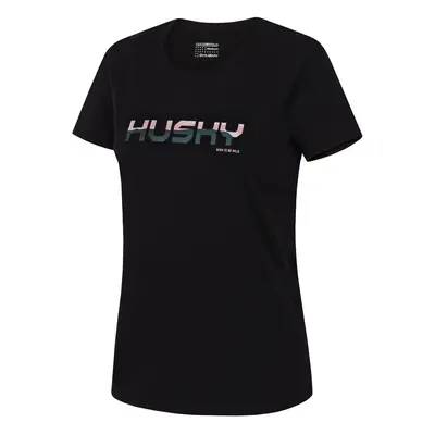 Dámské bavlněné triko HUSKY Tee Wild black