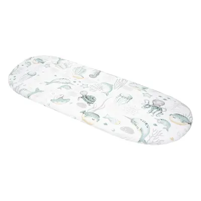 Medi Partners Fitted sheet for stroller – cotton – Ocean