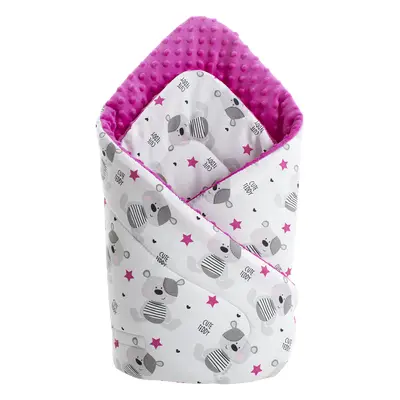 Medi Partners Double-Sided Baby Wrap Cotton + Minky