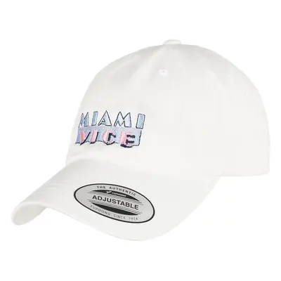 Miami Vice Logo Dad Cap bílá