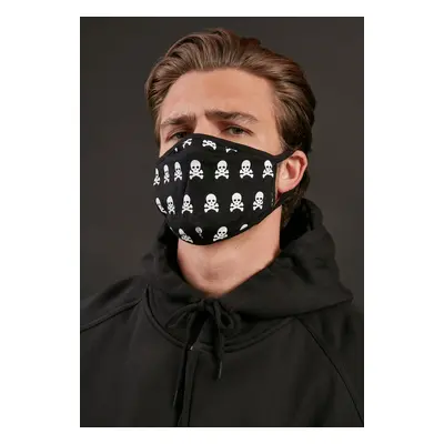 Skull Face Mask 2-Pack black/white