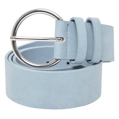 Pásek Basic Suede PU Belt modrý