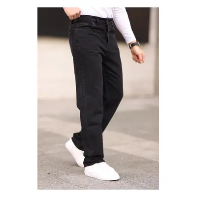 Trendyol Black Men's Baggy Fit Jeans Trousers