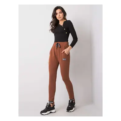 Sweatpants-RV-DR-5773.18X-dark brown