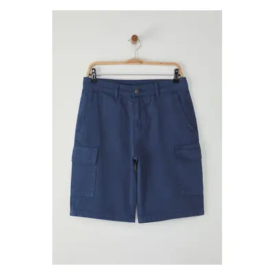 Trendyol Indigo Relaxed Shorts & Bermuda