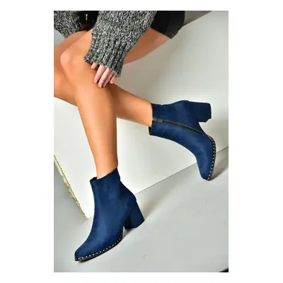 Fox Shoes Women's Navy Blue Boots