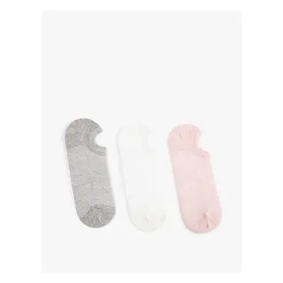 Koton Basic Set of Booties and Socks Multicolored Cotton