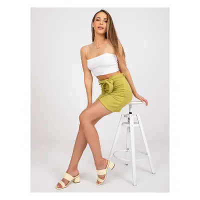 Skirt-DHJ-SD-15680.28X-Lime