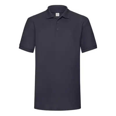 Navy Heavy Polo Friut of the Loom T-shirt