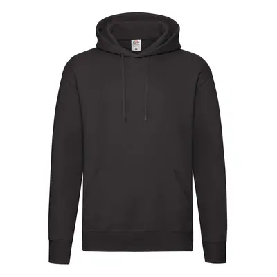 Czarna bluza męska z kapturem Hooded Sweat Fruit of the Loom