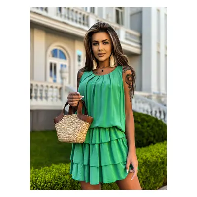 Edoti Bombshell dress with frills